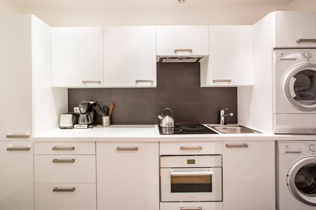 Our Luxury apartments in Paris have amenities such as full kitchens and laundry facilities